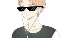 眼镜男生图片动漫,动漫中的智慧之光